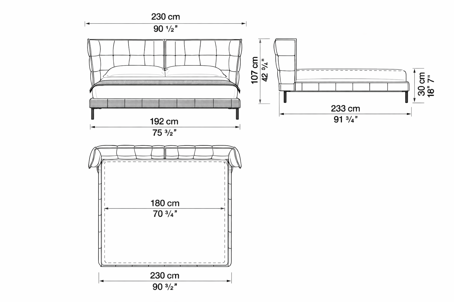 Husk Bed