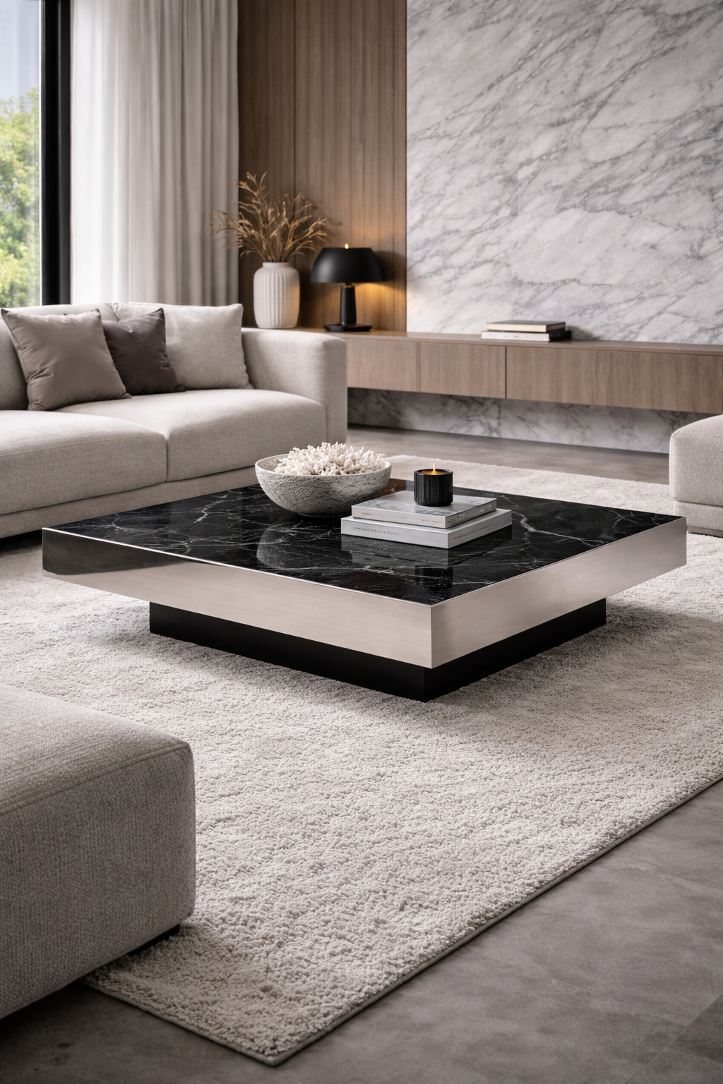 Statement Marble Coffee Table