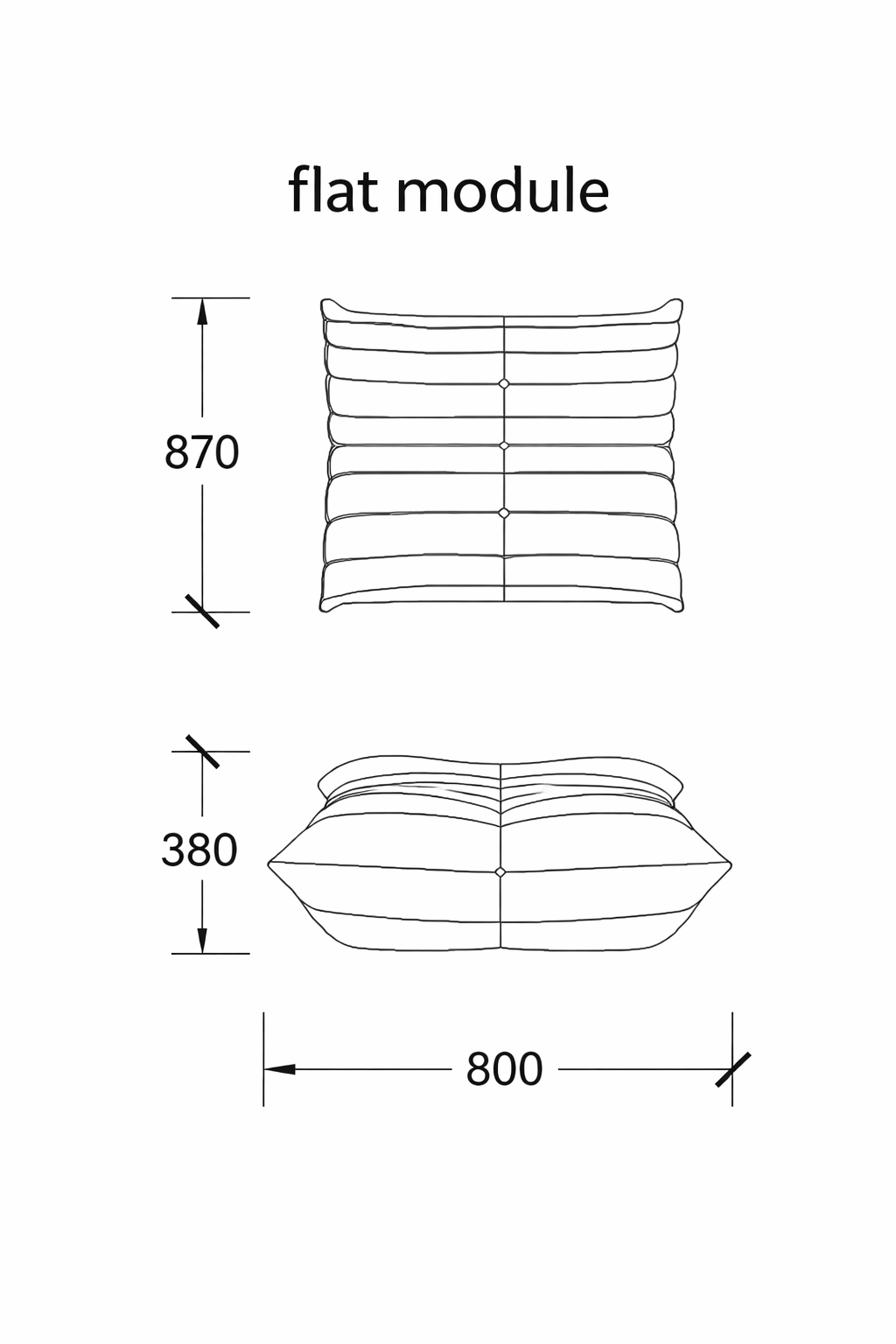 Togo Sofa Velvet